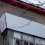 Вынос балкона на три стороны