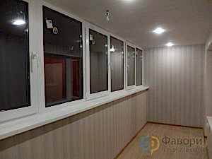 Балкон с отделкой Челябинск
