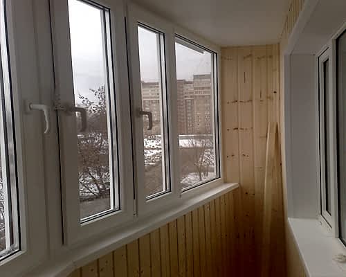 Теплое остекление лоджии
