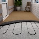 Теплый пол на балконе