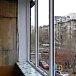 Балкон с выносом в хрущевке